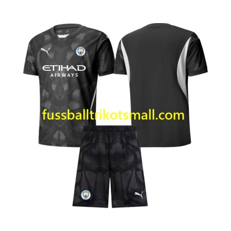 Fußballtrikots Manchester City Torwart Kinder 2024-2025 Kurzarm Fourth trikot kaufen